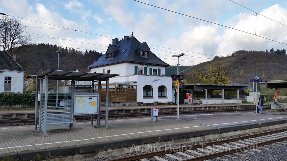 Bahnhof Serrig 9.11.2015