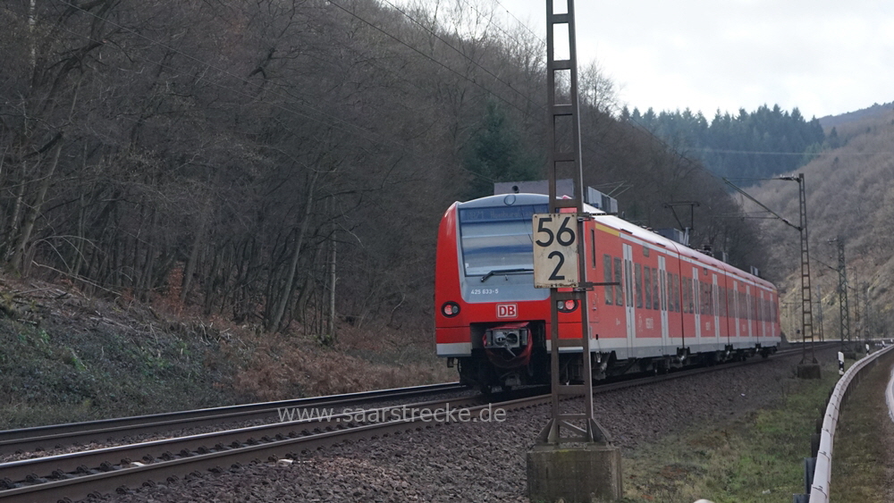  BR 425 Regionalbahn 71 nach Homburg in Richtung Saarbrücken